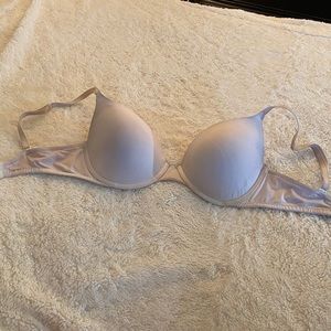 White PINK push-up bra